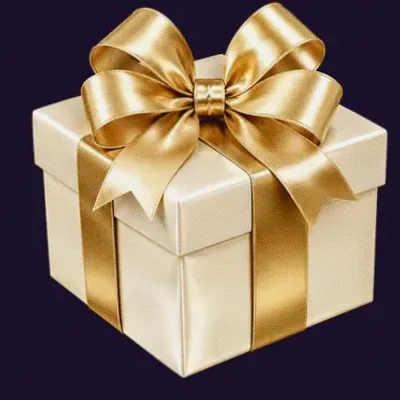 Ribboned gift box — Tropic Slots
