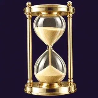 Ornate hourglass — Tropic Slots