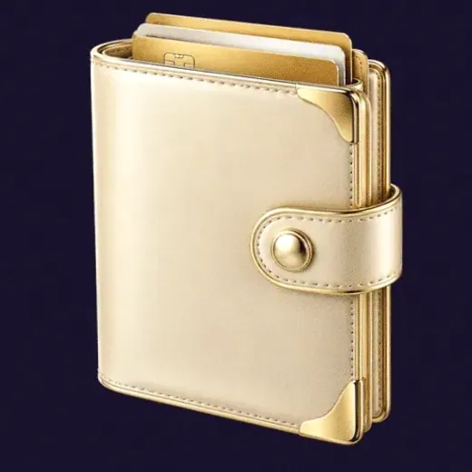 Leather wallet — Tropic Slots