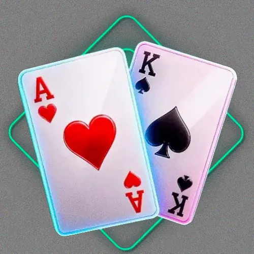 Ace and king playing cards