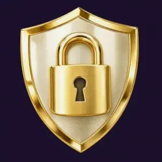 Shield with padlock — Tropic Slots