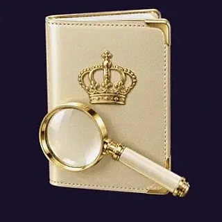 Passport magnifying glass — Tropic Slots