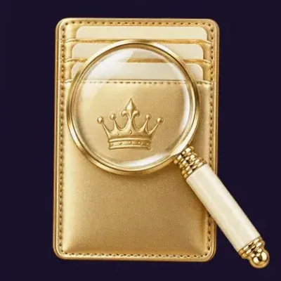 Wallet and magnifier — Tropic Slots
