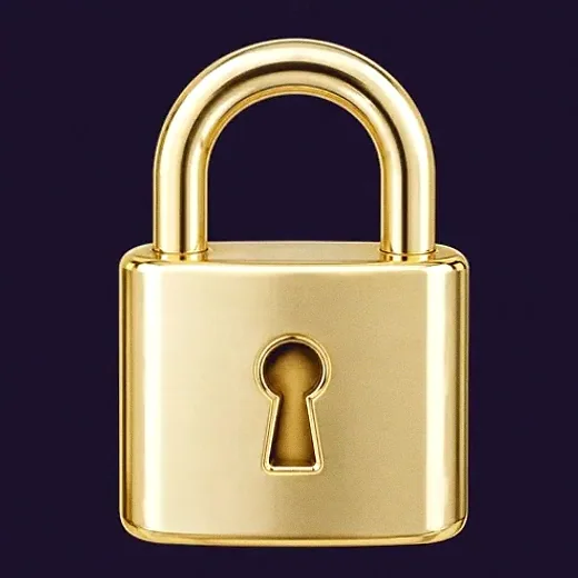 Metal padlock — Tropic Slots