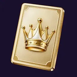 Crowned casino card — Tropic Slots