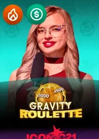 Gravity Roulette live game cover