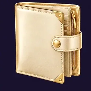 Leather bifold wallet — Tropic Slots